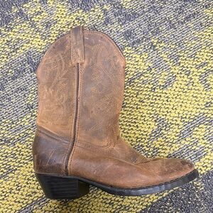 Kids Brown Cowboy Boots